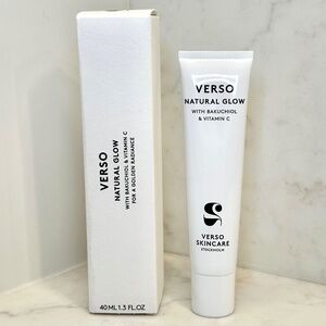 Verso Natural Glow - NIB - Full Size -  Bakuchiol & Vitamin C - 12M PAO